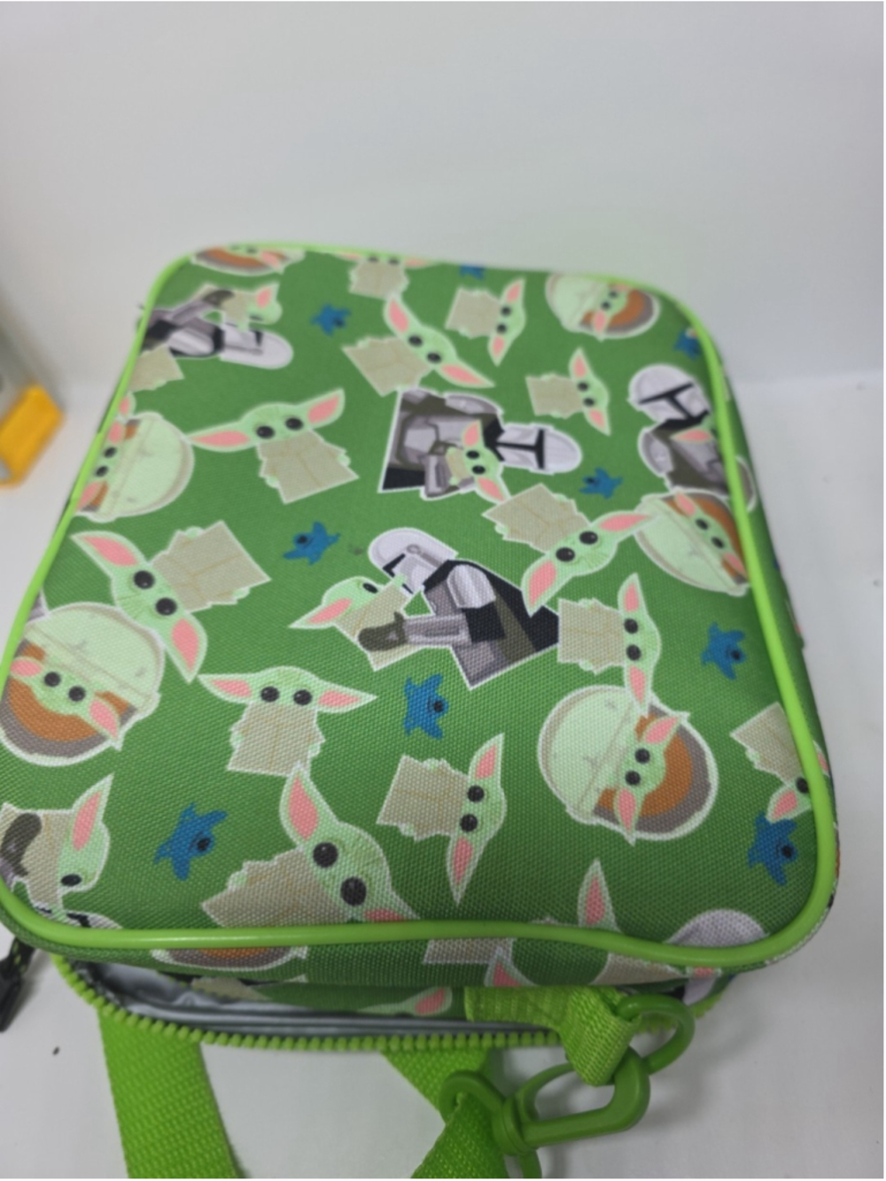 Disney Store Star Wars The Mandalorian Child Baby Yoda Lunch Box 8”x 9” in. - Picture 6 of 14
